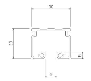 ■レールの寸法図