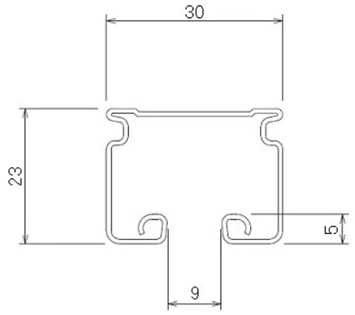 ■レールの寸法図